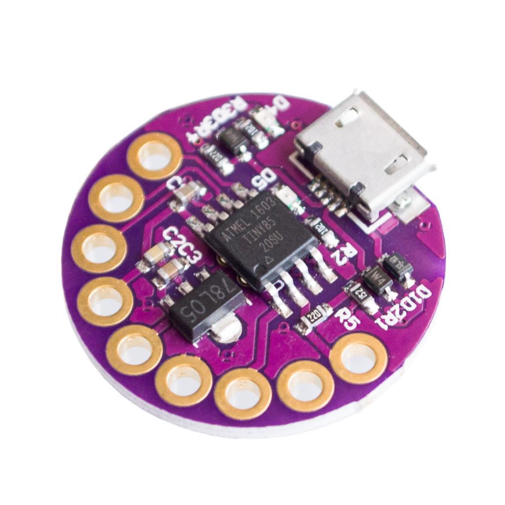 Lilypad Attiny85 Geliştirme Kartı