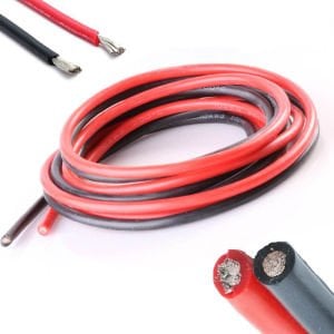 14 AWG Silikon Kablo 1 Metre Kırmızı Renk