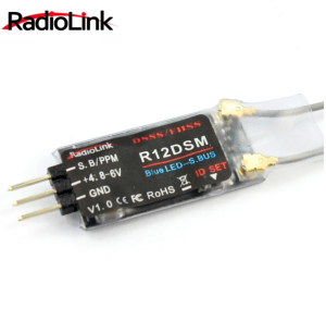 Radiolink R12DSM 2.4G 12 Channels DSSS &FHSS Alıcı