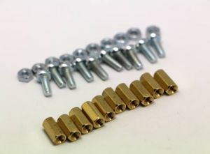 5mm M3 Metal Standoff Dişi - Dişi Metal Aralayıcı| 10lu Paket