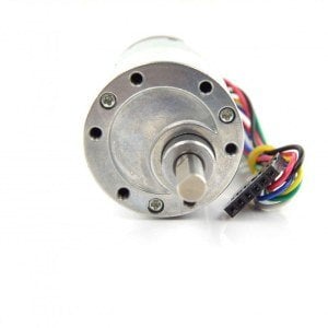 12V 37mm 100 Rpm Enkoderli 100:1 Redüktörlü DC Motor PL-2826