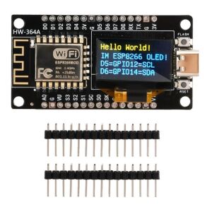 NodeMCU ESP8266 0.96 Inch Oled  Wifi Modülü