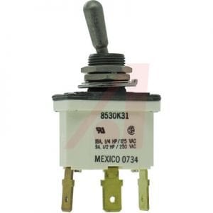 Su Geçirmez Askeri Tip Toggle Switch (On-Off-On)