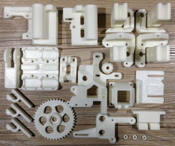 Reprap Prusa i3 kit -  Plastik Parçalar ( plastic parts )
