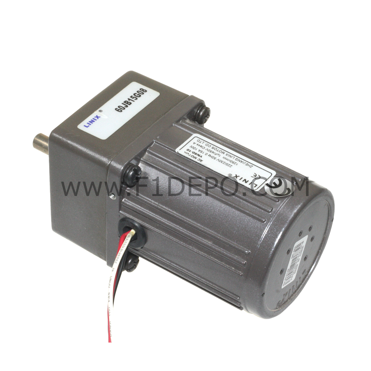 220V 50 Rpm 60mm Redüktörlü AC Motor 60jb25g08