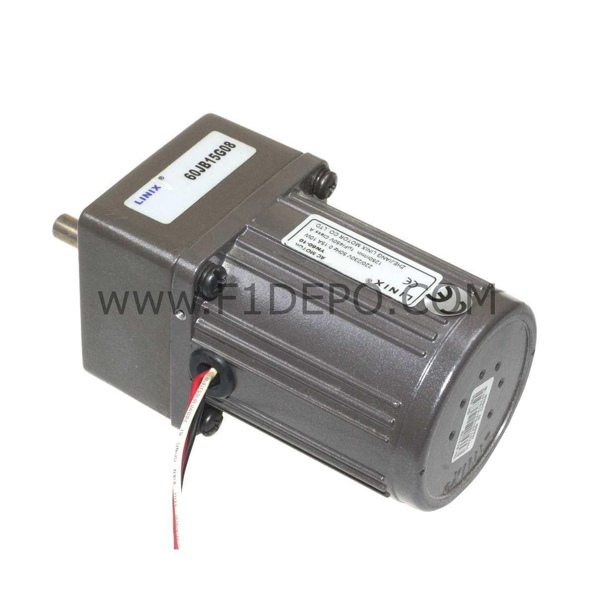 220V 70 Rpm 60mm Redüktörlü AC Motor 60jb18g08