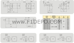 220V 7 Rpm 70mm Redüktörlü AC Motor 70jb180g