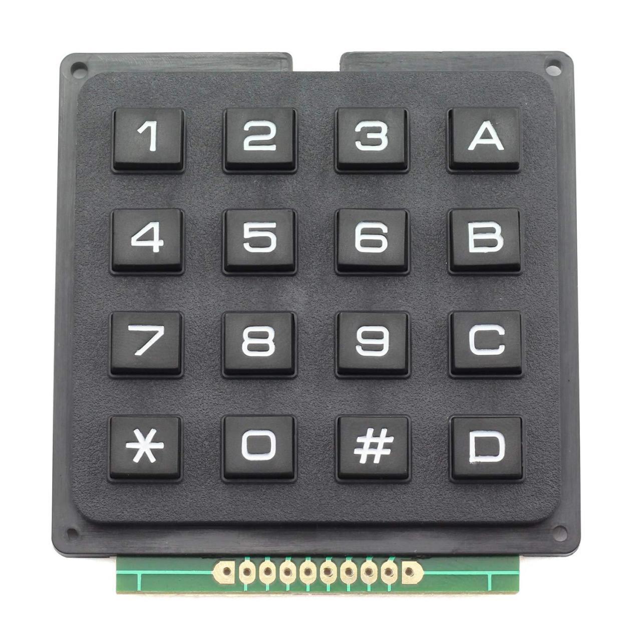 4x4 Matrix Tuş Takımı - Keypad