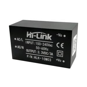 Hi-Link Ac 220v -Dc 3.3V Dönüştürücü 10W Güç kaynağı HLK-10M03   3000Ma