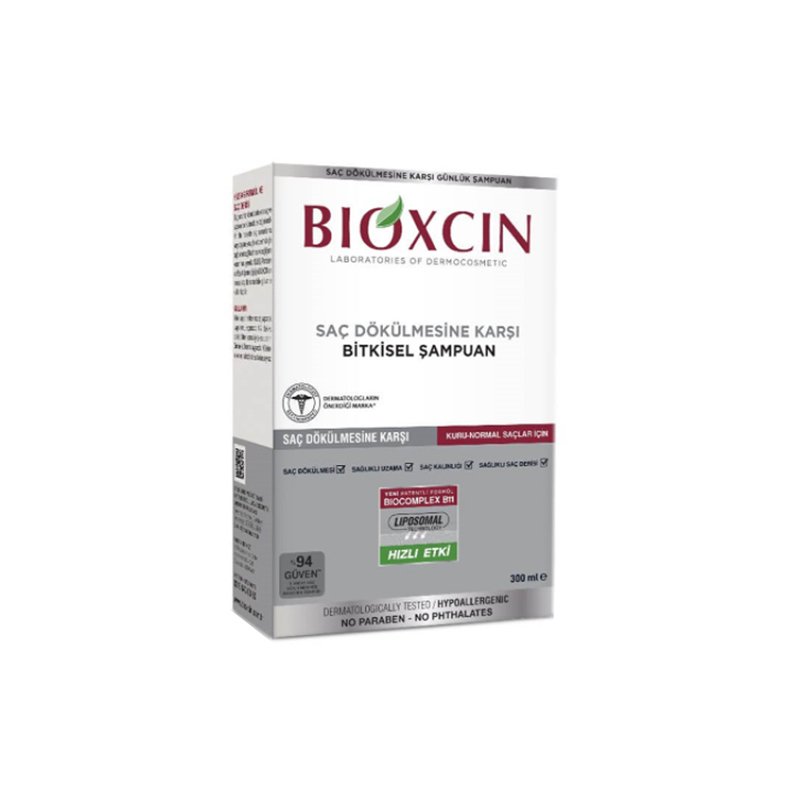 Bioxcin Bitkisel Şampuan Kuru ve Normal Şampuan 300 ml