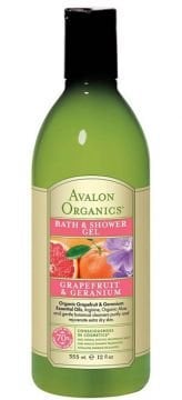 Avalon Organics Grapefruit & Geranium Vücut Şampuanı 355 ml