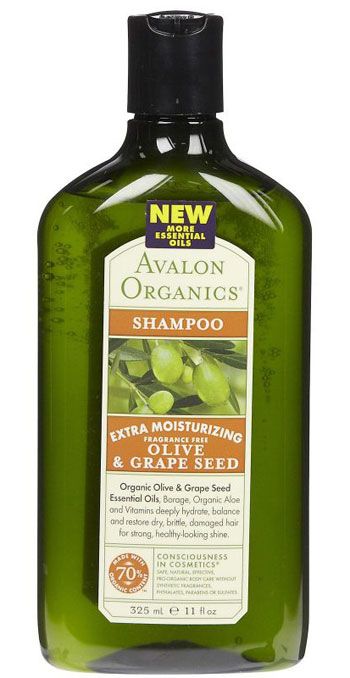 Avalon Organics Olive & Grape Seed Extra Moisturizing Şampuan 325 ml