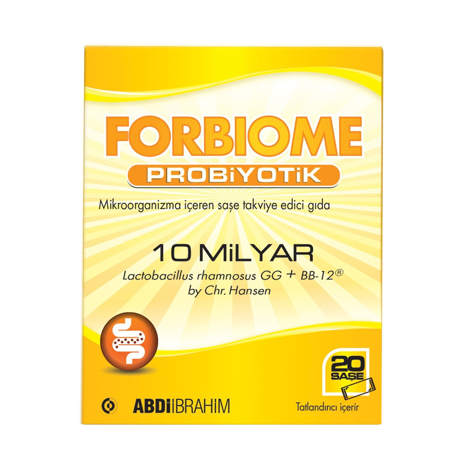 Forbiome Probiyotik 20 Saşe