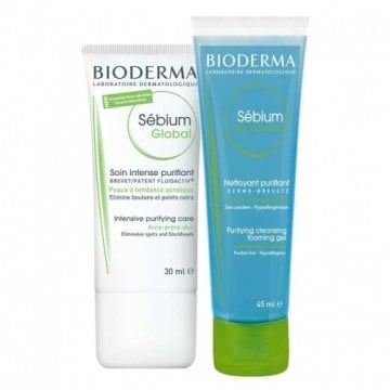 Bioderma Sebium Global Krem 30ml+ Yıkama Jeli 45ml HEDİYELİ