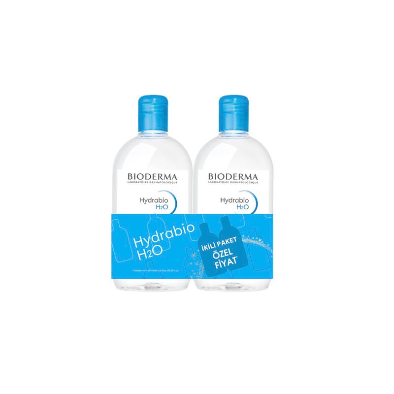 Bioderma Hydrabio H2O 500 ml 2 li Kofre