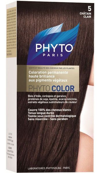 Phyto Color Bitkisel Saç Boyası 5 Açık Kestane