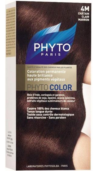 Phyto Color Bitkisel Saç Boyası 4M Açık Kahve Kestane