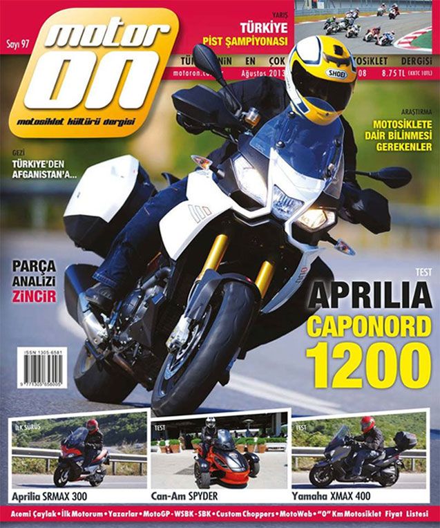 Motoron Dergisi Ağustos 2013