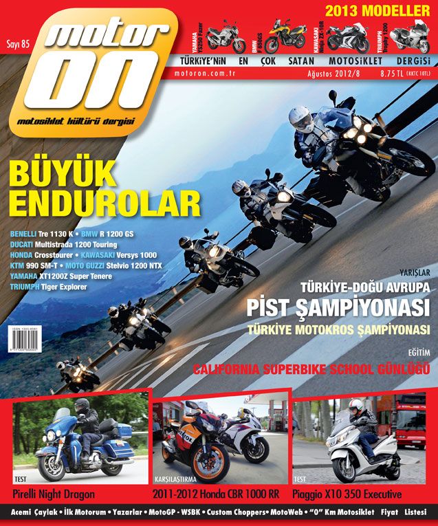 Motoron Dergisi Ağustos 2012