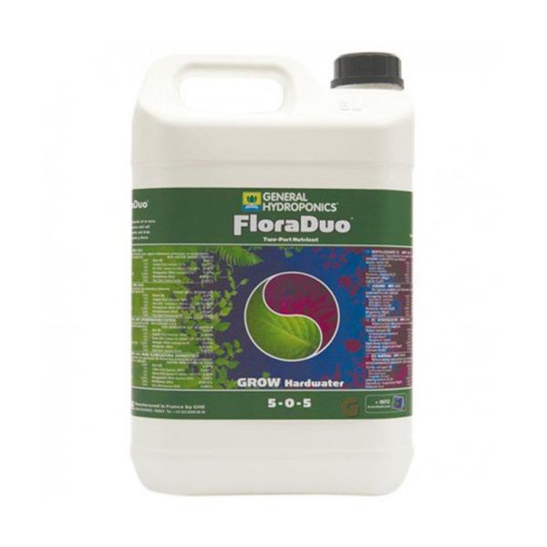 General Hydroponics FloraDuo Grow Hardwater 5 litre