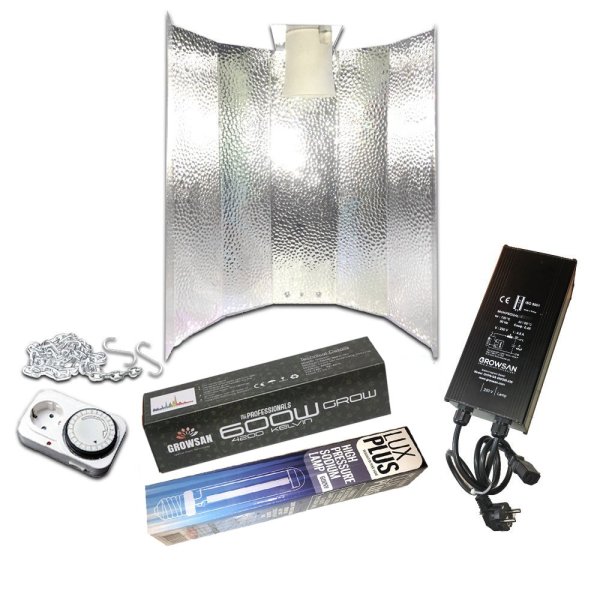 Lux Plus 600w Grow/Bloom Set - Growsan Balast