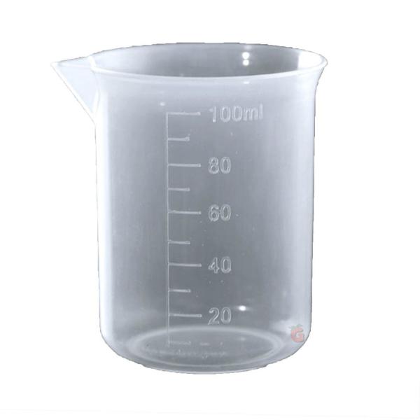 Plastik Sıvı Ölçüm Bardağı 100 ml