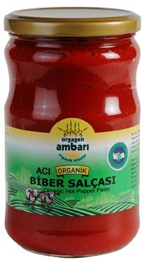 Orgagen Ambarı Karışık Domates Ve Biber Salçası 660 gr