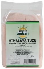 Orgagen Ambarı Himalaya Pembe Tuz 500Gr