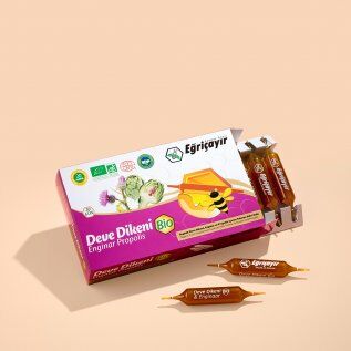 Organik Propolis Devedikeni Enginar Ampül