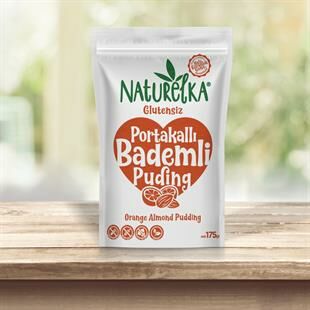 Portakallı Bademli Puding 175 Gr