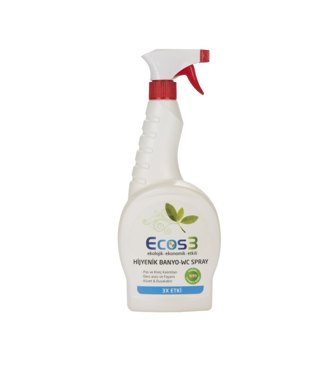 Ecos3 Banyo ve Tuvalet temizleyici Sprey 750 ml