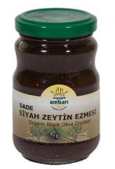 Orgagen Ambarı Sade Siyah Zeytin Ezmesi 170gr