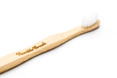 Bambu Diş Fırçası- Yetişkin Yumuşak Fırça- Beyaz