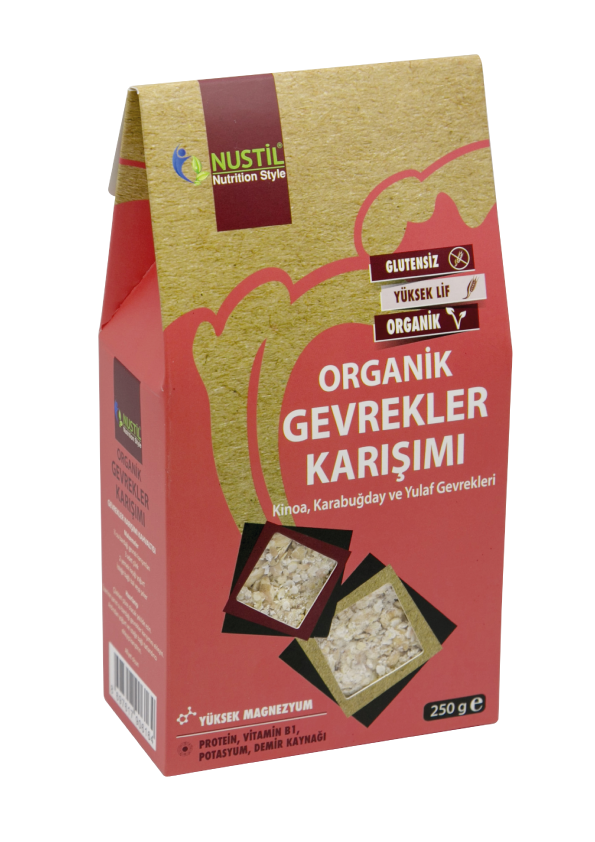 Organik Glutensiz Gevrekler Karışımı 250 g