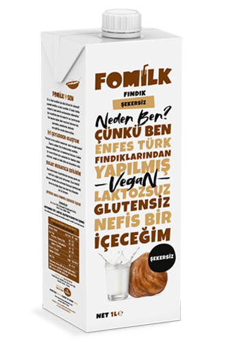 Fomilk Şekersiz Fındık Sütü