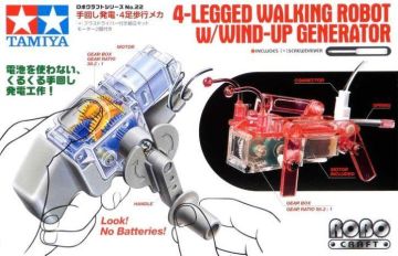 4-Leg Robot w/Windup Generator