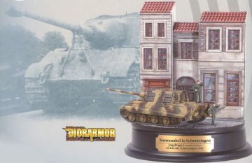 1/72 Jagdtiger ( Posche) Diorama