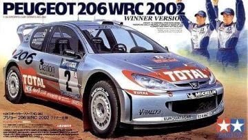 1/24 Peugeot 206 WRC 2002 Winner