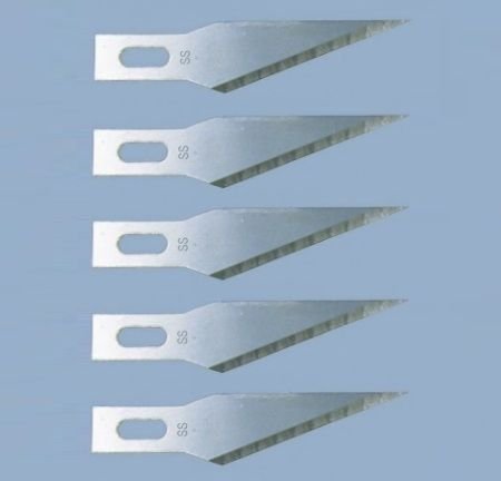No.11 Paslanmaz Çelik Maket Bıçağı Ucu 5 li paket