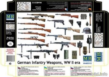 Alman Piyade Silahları WW II Era 1/35
