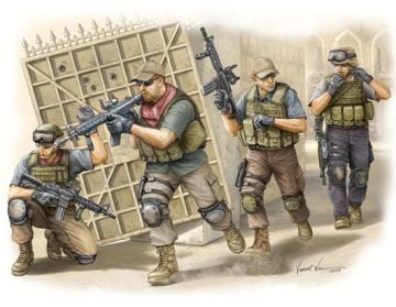 1/35 Figure-PMC in Iraq-Firae Movement Team