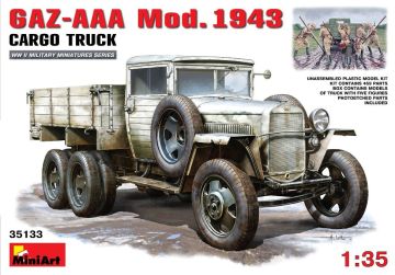 1/35 GAZ-AAA Mod.1943 Cargo Truck