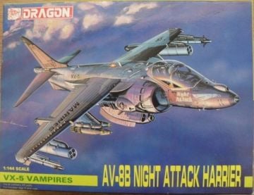 1/144 AV8B NIGHT ATTACK HARRIER DML NO:4526