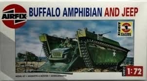 1/72 BUFFALO AMPHIBIAN AND JEEP 02302