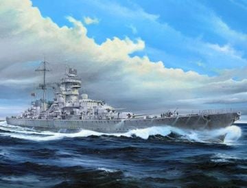 1/350 German Cruiser Prinz Eugen 1945