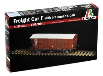 HO/1:87 Freight Car F with Brakeman's Cab