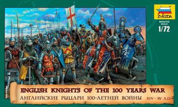 1/72 English Knights 100 Years War
