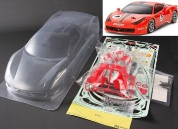 1/10 Ferrari 458 Challenge Kaportası
