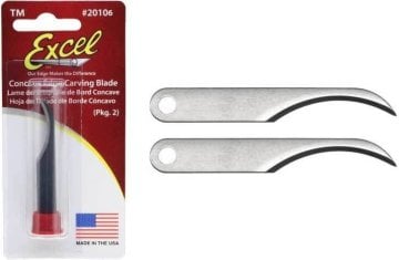 EXCEL No.106 K-7 Sap için Açılı Oyma Bıçağı Ucu ( 2 li paket )