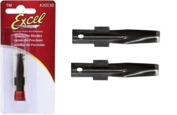 EXCEL K-2-5-6-7 Dar V Kanallı Oyma Bıçağı Ucu ( 2 li paket )